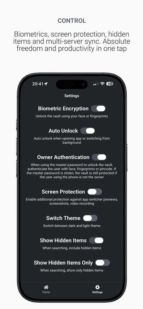 giovium Mobile Interface 9