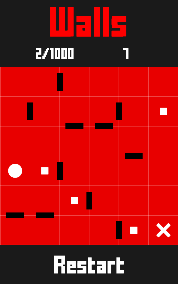 Walls Gameplay Level 1